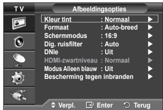 SAMSUNG PS50A410C1 - Hier kunt u het beeld gedetailleerd instellen. - 2