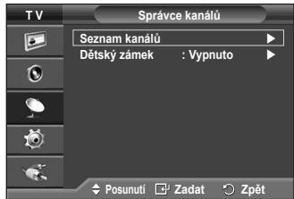SAMSUNG PS50A410C1 - ◆ Uzamykání kanálů - 2