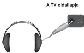 SAMSUNG PS50A410C1 - Fejhallgató csatlakoztatása (Külön kapható) - 1