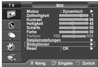 SAMSUNG PS50A410C1 - Sie können die detaillierten Bildparameter einstellen. - 1