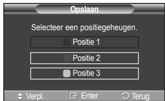 SAMSUNG PS50A410C1 - De positie opslaan - 4