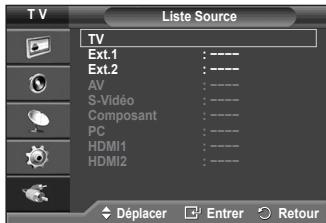 SAMSUNG PS50A410C1 - Visualisation d'une source de signal externe - 2