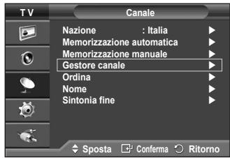SAMSUNG PS50A410C1 - È possibile effettuare la scansione delle gamme di frequenza disponibili (la disponibilità dipende dalla nazione). - 6