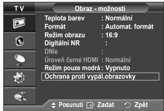 SAMSUNG PS50A410C1 - ◆ Ochrana proti vypál.obrazovky - 2
