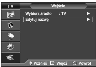 SAMSUNG PS50A410C1 - Nazwę zewnętrznego źródła sygnału można zmienić na inną. - 1