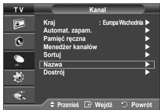 SAMSUNG PS50A410C1 - Nadawanie nazw kanałom - 1