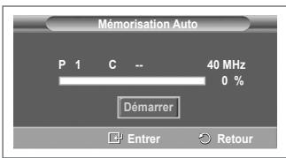 SAMSUNG PS50A410C1 - Mémorisation automatique des canaux - 3