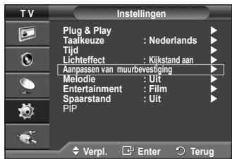 SAMSUNG PS50A410C1 - De positie opslaan - 1