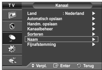 SAMSUNG PS50A410C1 - Kanalen een naam geven - 1
