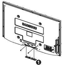 SAMSUNG PS50A410C1 - Montáž podstavce (podle modelu) - 3