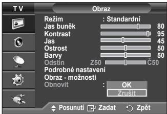 SAMSUNG PS50A410C1 - Můžete zadat podrobná nastavení obrazu. - 1