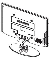 SAMSUNG PS50A410C1 - Montáž podstavce (podle modelu) - 1