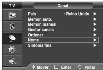 SAMSUNG PS50A410C1 - Atribuir nomes a canais - 1