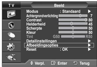 SAMSUNG PS50A410C1 - Hier kunt u het beeld gedetailleerd instellen. - 1