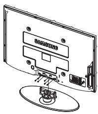 SAMSUNG PS50A410C1 - Assemblaggio del piedistallo (a seconda del modello) - 1