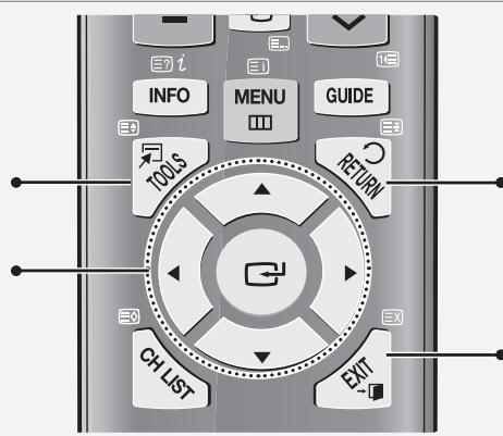 SAMSUNG PS50B565 - Using the remote control buttons - 1