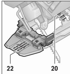 BOSCH PST800PEL - Ajustar ao angulo de chantradura (veja figura G) - 2