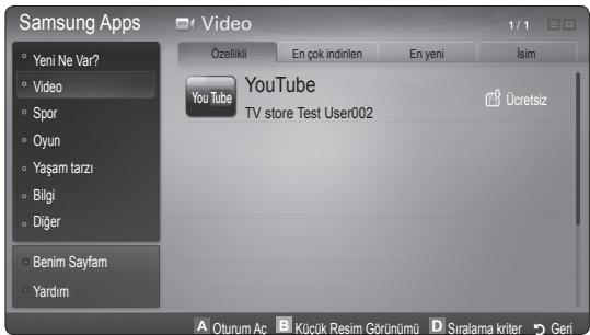 SAMSUNG UE-55C8000 (3D) - Samsung Apps - 1