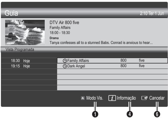SAMSUNG UE-55C8000 (3D) - Utilização da função Vista Programada - 1