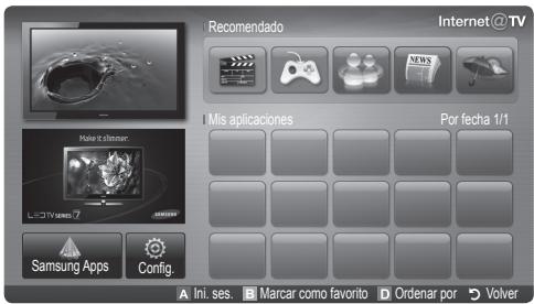 SAMSUNG UE-55C8000 (3D) - Primeros pasos con Internet@TV - 2