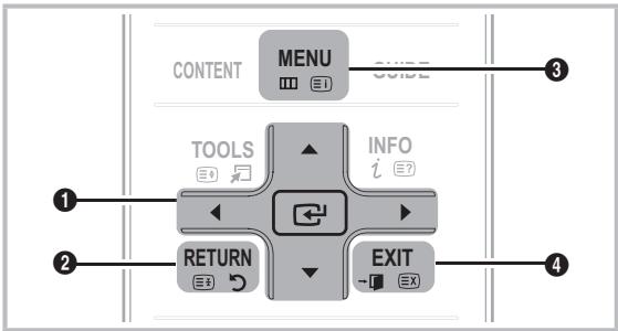 SAMSUNG UE-55C8000 (3D) - Como percorrer os menus - 1