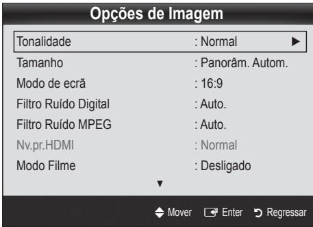 SAMSUNG UE-55C8000 (3D) - Opções de Imagem - 2