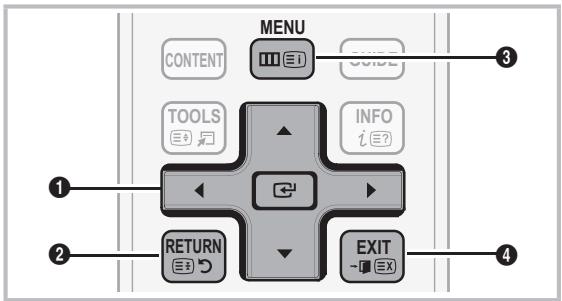 SAMSUNG UE37C6600UP - Navigieren in den Menüs - 1