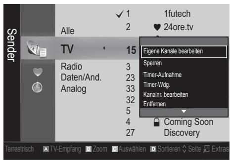 SAMSUNG UE37C6600UP - (im Kanal-Manager) - 1