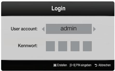 SAMSUNG UE37C6600UP - Anmeldung beim Konto - 1