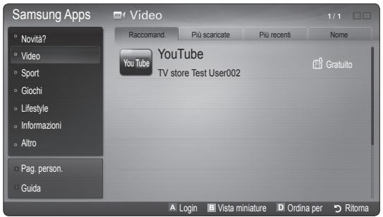 SAMSUNG UE37C6600UP - Samsung Apps - 1