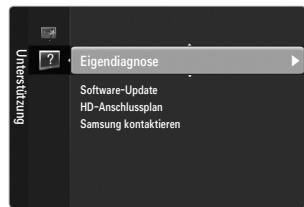 Unternehmen Eigendiagnose Software-Update HD-Anschlussplan Samsung kontaktieren