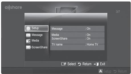 SAMSUNG UE40C8000XW 40 3D LED TV 2010-ES MODEL - Setup - 2