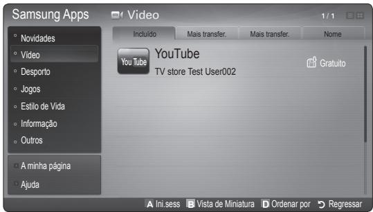 SAMSUNG UE40C8000XW 40 3D LED TV 2010-ES MODEL - Samsung Apps - 1