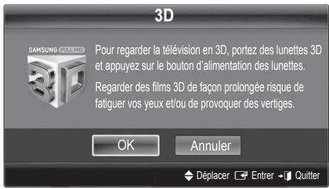 SAMSUNG UE40C8000XW 40 3D LED TV 2010-ES MODEL - Visionnage d'une image 3D - 1