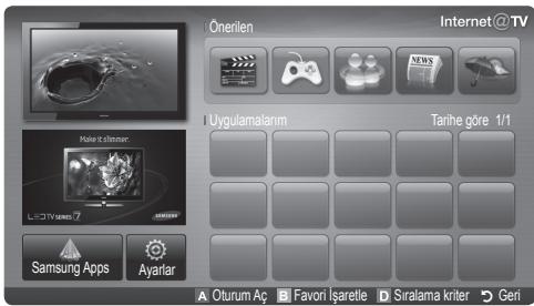 SAMSUNG UE40C8000XW 40 3D LED TV 2010-ES MODEL - Internet@TV'ye Başlarken - 2