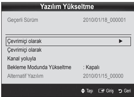 SAMSUNG UE40C8000XW 40 3D LED TV 2010-ES MODEL - Yazılım Yükseltme - 2