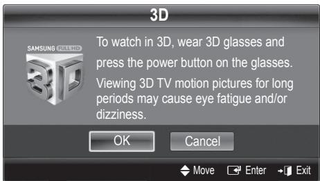 SAMSUNG UE40C8000XW 40 3D LED TV 2010-ES MODEL - Gledanje 3D-slik - 1