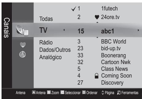 SAMSUNG UE40C8000XW 40 3D LED TV 2010-ES MODEL - Gestor de Canais - 1