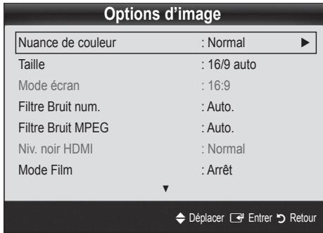 SAMSUNG UE40C8000XW 40 3D LED TV 2010-ES MODEL - Options d'image - 1