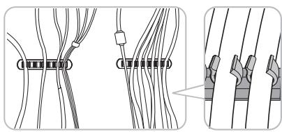 SAMSUNG UE46C7700 - Assembling the Cables - 5