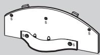 SAMSUNG UE46C7700 - CAUTION: INSERT SECURELY LEST SHOULD BE DETACHED IN SET - 15