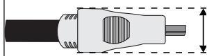 SAMSUNG UE46C7700 - CAUTION: INSERT SECURELY LEST SHOULD BE DETACHED IN SET - 17