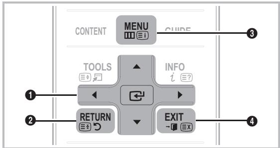 SAMSUNG UE46C7700 - Navigieren in den Menüs - 1