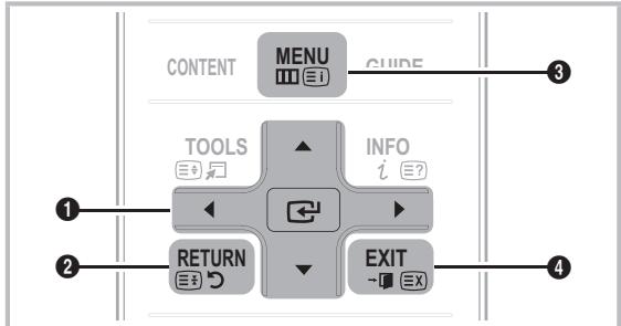 SAMSUNG UE46C7700 - De menu's gebruiken - 1
