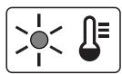BOSCH ROTAK 32 LI,  ROTAK 36 LI - Teplota akumulátoru pod 0 °C nebo prěs 45 °C - 2