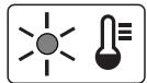 BOSCH ROTAK 32 LI, ROTAK 36 LI - Temperatura della batteria ricaricabile inferiore a 0^ oppure superiore a 45^ - 2