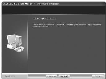 SAMSUNG UN46B7100WF - Installation de l'application - 2