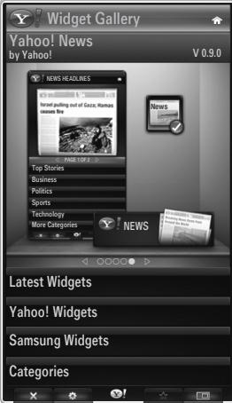Widget Gallery Yahoo! News by Yahoo! V 0.9.0 NEWS HEADLINES 13 Times News Pascal Rolling out of Gaze, Names became the PAGE 1 OF 2 Top Stories Business Politics Sports Technology More Categories NEWS Latest Widgets Yahoo! Widgets Samsung Widgets Categories