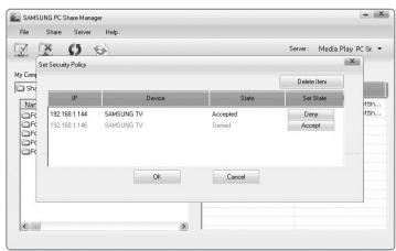 SAMSUNG UN46B7100WF - ■ Applying the Current Settings - 2