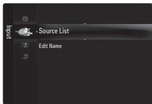 Input • Source List Edit Name